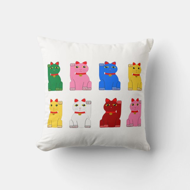 Coussin maneki neko (Recto)