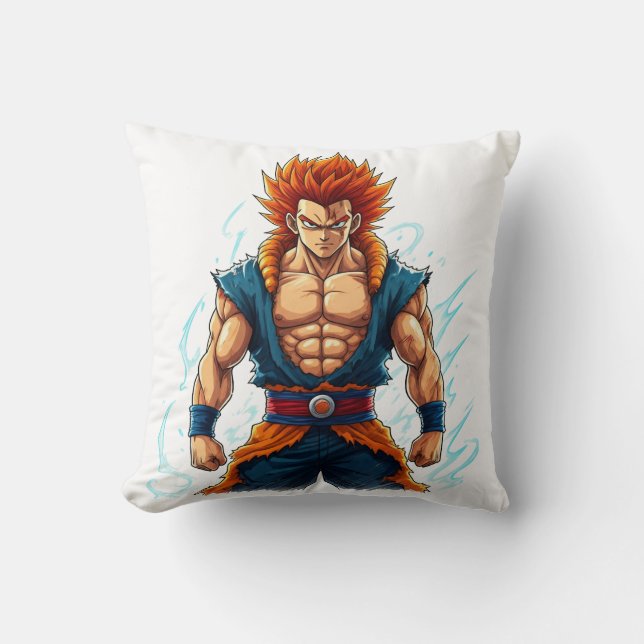 Coussin manga hero otaku web merch decal (Recto)