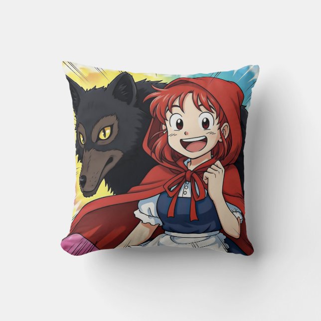 Coussin Manga Red Hood : L'Alliance Joyeuse (Recto)