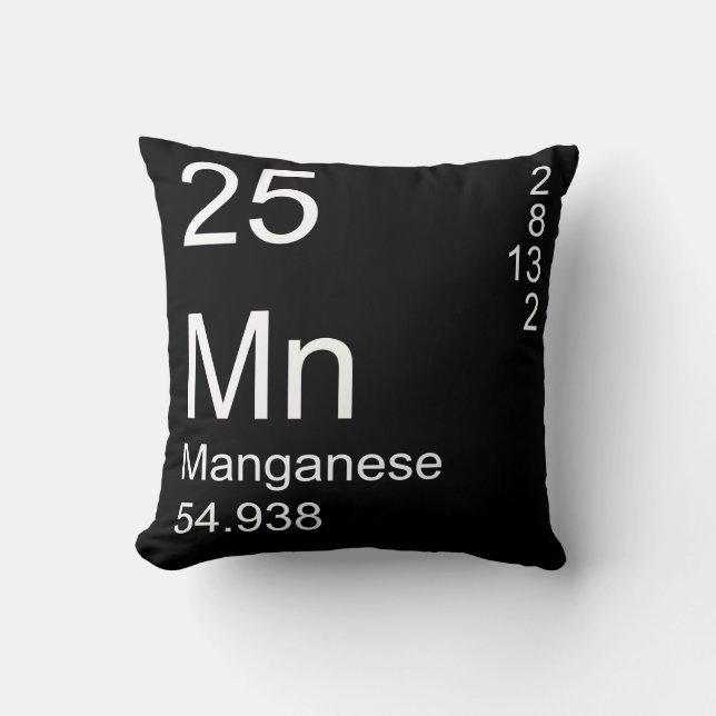 Coussin manganèse (Recto)