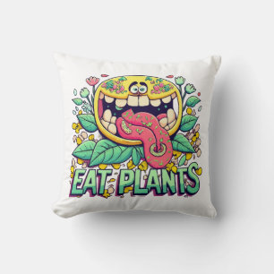 Coussin Manger des plantes
