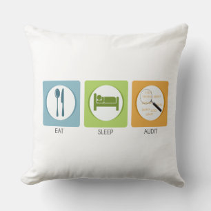 Coussin Manger Dormir Auditer !