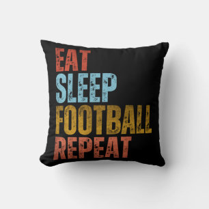 COUSSIN MANGER DORMIR FOOTBALL RÉPÉTER