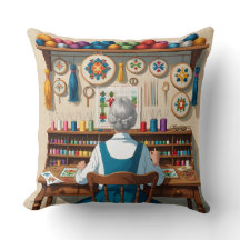 Manger.Dormir.Pointe de broderie.Répéter- Cadeau p