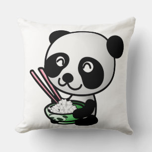 Coussin Manger Panda