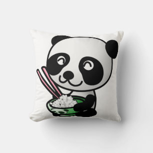 Coussin Manger Panda