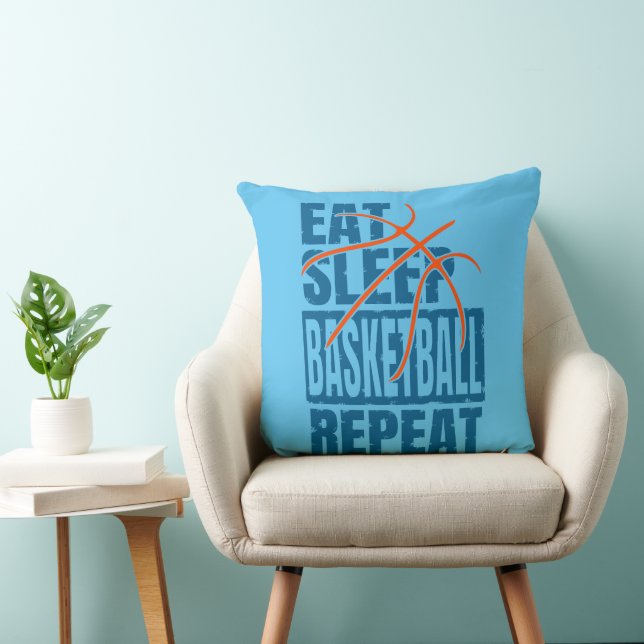 COUSSIN MANGER SOMMEIL BASKETBALL RÉPÉTER (Chaise)