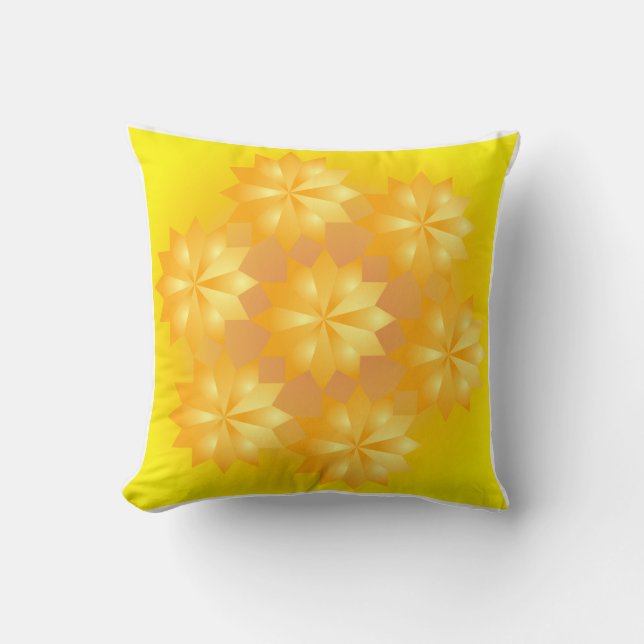 Coussin Mango et Mandarin (Recto)
