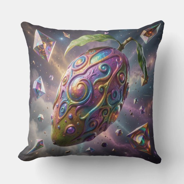 Coussin  Mango – Tropical Fruit Full of Flavor (Recto)