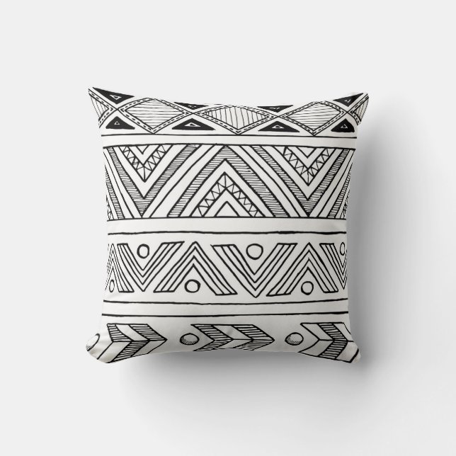 Coussin Manipulation sans couture ornementale pattern (Recto)