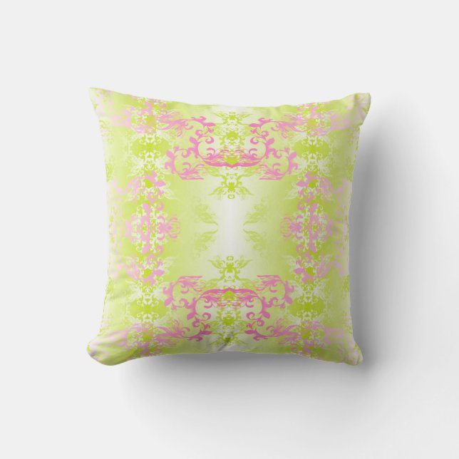 Coussin Manoir Citrus Blush (Recto)