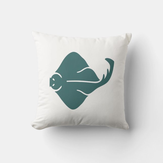 Coussin Manta Ray (Recto)
