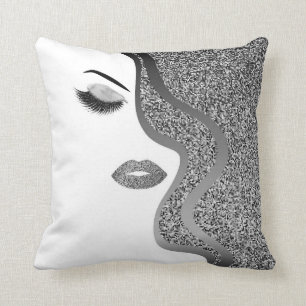 Coussin Maquillage avec effet parties scintillant