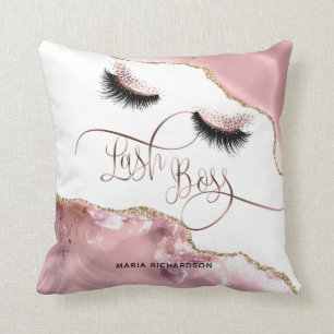 Coussin Maquillage de la ceinture Eyebros yeux Lashes rose