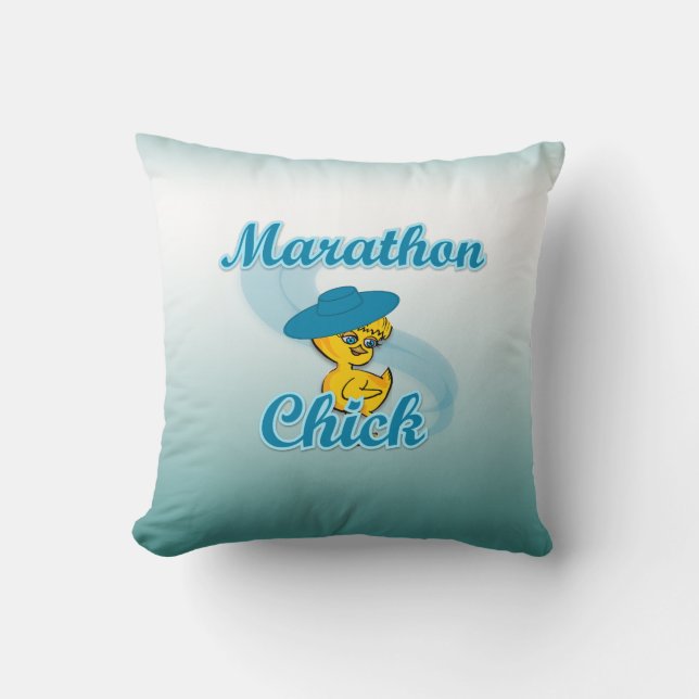 Coussin Marathon Chick #3 (Recto)