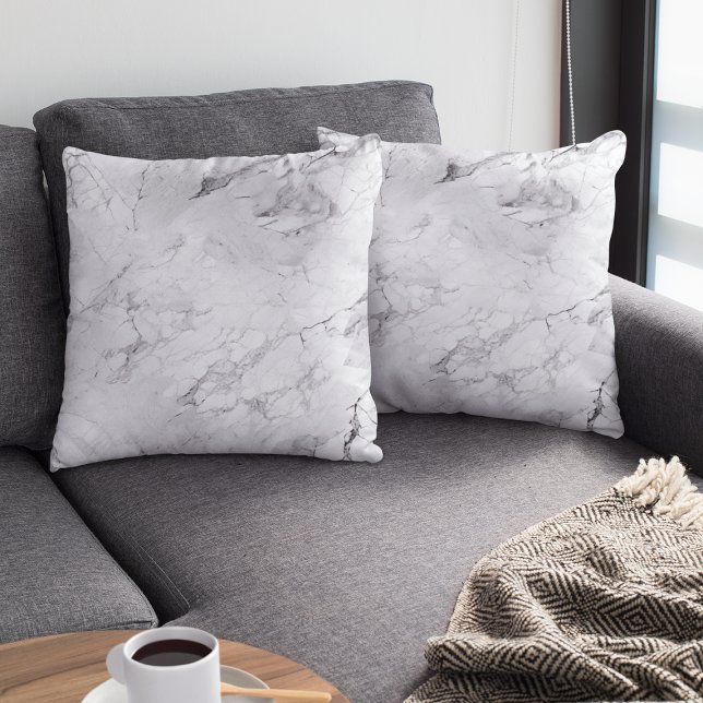 Coussin Marbre (Marble Throw Pillow
)
