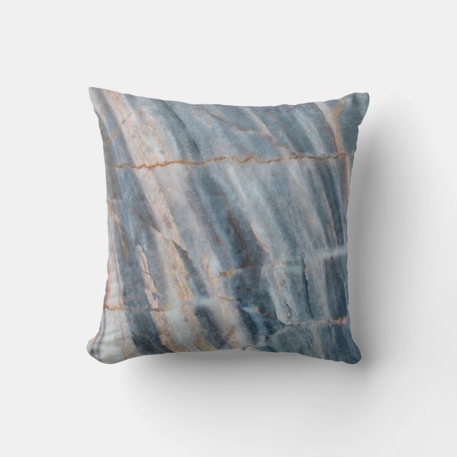 Coussin Marbre abstrait naturel fond abstrait, antique (Recto)