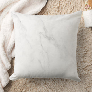 Coussin Marbre Blanc