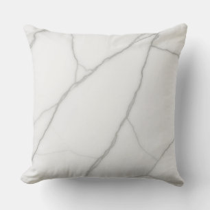 Coussin Marbre Blanc