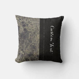 Coussin Marbre de verre Granite Shimmer Style design éléga