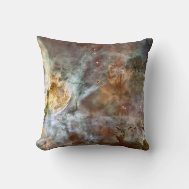Coussin Marbre en pastel dans la nébuleuse de Carina (Recto)