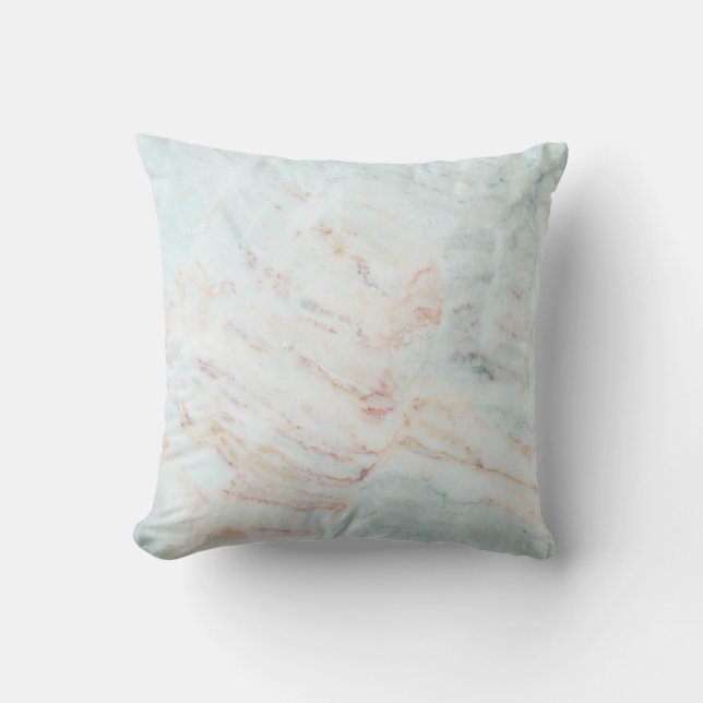 Coussin Marbre motif texture arrière - plan naturel. Inter (Recto)