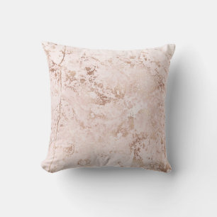 Coussin Marbre rose : arrière - plan de texture dorée.