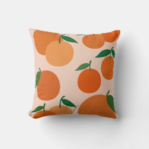 Coussin Marché aux fruits Imprimantes Oranges Vintages Fru