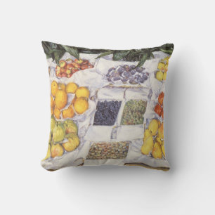 Coussin Marché aux fruits par Gustave Caillebotte, Art anc
