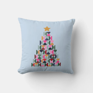 Coussin Marché d'hiver 10 sapin de Noël coloré