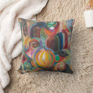 Coussin Marché portugais Sonia Delaunay-Terk