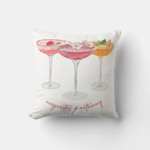 Coussin Margaritas et Matrimony Colorful Margaritas