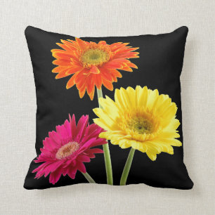 Coussin Marguerite de Gerbera