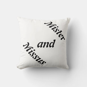 Coussin Mari-et-Épouse