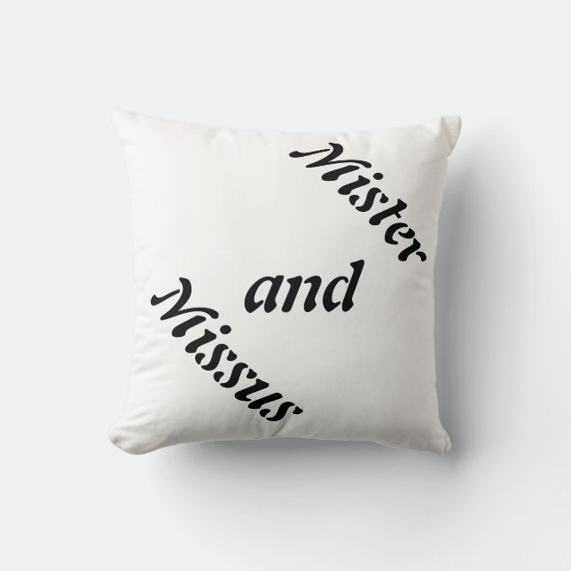 Coussin Mari-et-Épouse (Recto)