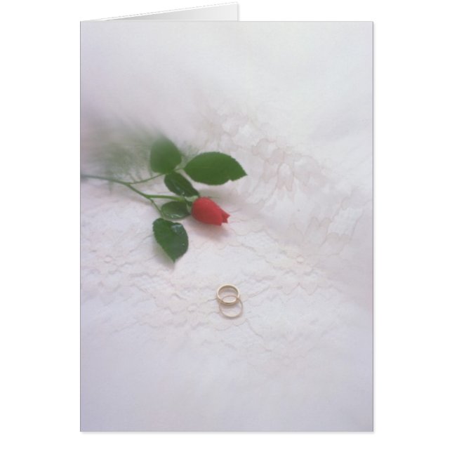 Coussin mariage anneaux (Devant)