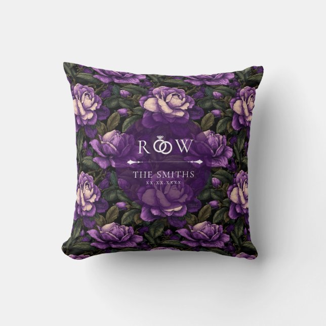 Coussin Mariage de Destination de Jardin Classique de Gard (Recto)