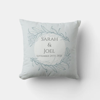 Coussin Mariage Fleur sauvage Elegant Boho