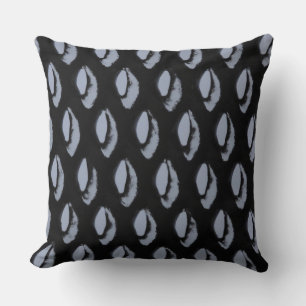 Coussin mariage motif bleu clair.