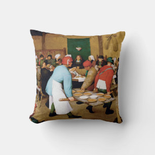 Coussin Mariage paysan, Pieter Bruegel