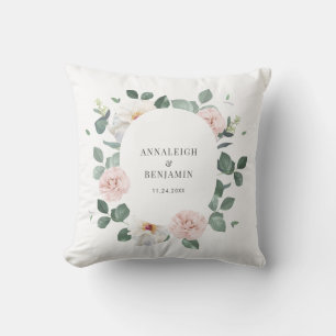 Coussin Mariage sur mesure Elegant Eucalyptus Verdure