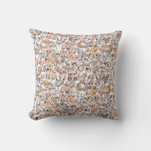 Coussin marie de femme motif