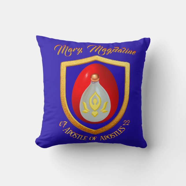 Coussin Marie Madeleine Apôtre des Apôtres 07/22  (Recto)
