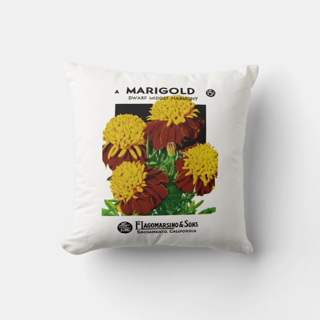 Coussin Marigold (Recto)