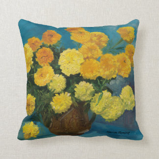 Coussin Marigold Bouquet - Double face