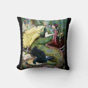Coussin Marina et le dragon