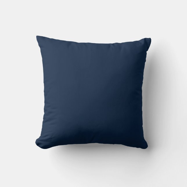 Coussin Marine Bleu Jauge Nautique Pillow Cheval de mer Bl (Recto)