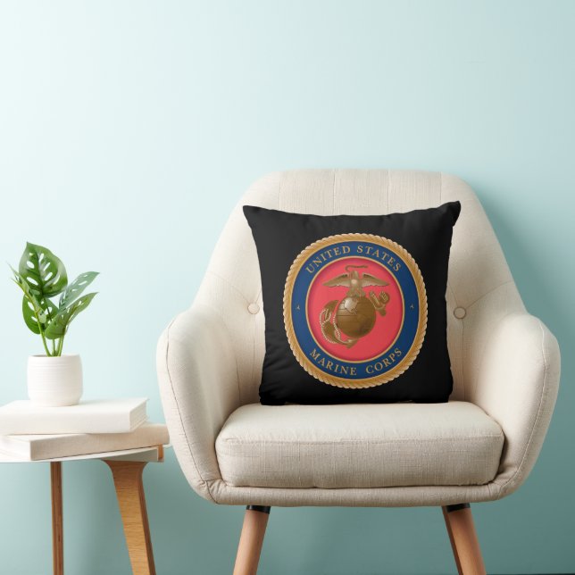 Coussin Marine Corps Seal (Chaise)