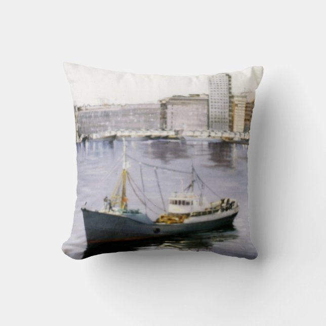 Coussin Marine/Marine/Marinez (Recto)