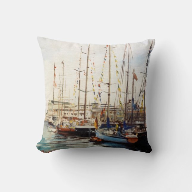 Coussin Marine/Marine/Marinez (Recto)